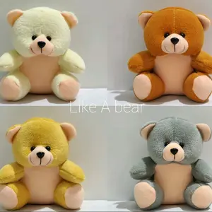 boneka beruang 14 cm, gemoy dan bulu halus