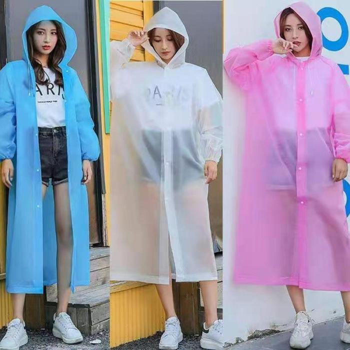 Product Introduction of EVA Raincoat for Adults, Adult Rain Poncho, Adult Plastic Raincoat 11
