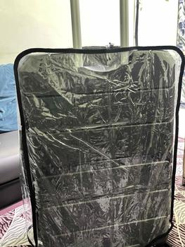 Product Review of Transparent Luggage Cover Protector (20"-28") Sarung Beg Luggage Travel Cover Waterproof Cover Luggage Usable Suitcase from I**h ** 1
