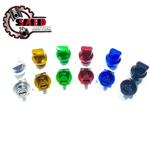 Cover kontak CNC Model keylees Universal Cover kunci motor mobil CNC pemanis kunci kontak