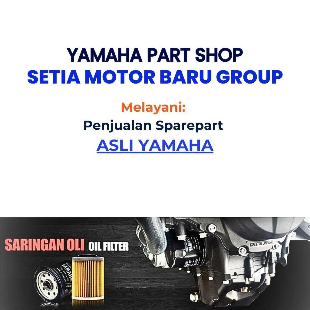 Duck Tail Dagu Bawah Biru Glossy Dull Blue Motor All New Nmax N Max Asli Yamaha B6H-F1651-00-PD