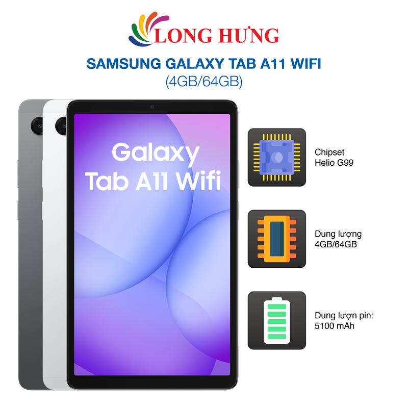 Máy tính bảng Samsung Galaxy Tab A11 Wifi - Hàng chính hãng