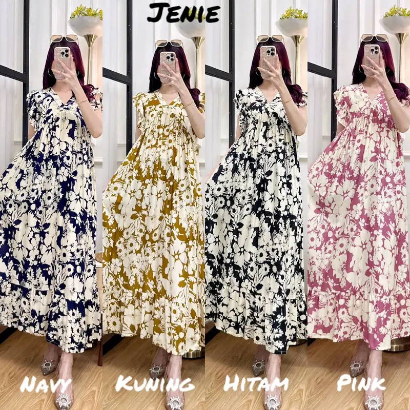 Dress Cantik/Dress kekinian/Homedress viral/Jennie 0