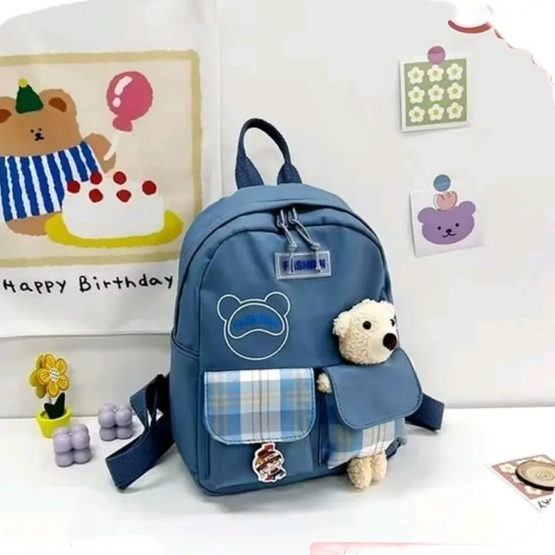 Tas Anak Import Parasut Anti Air 23x10x29cm JPC9144 - Fashion