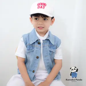 Rompi Vest Anak Jeans Premium - Fashion Anak-anak
