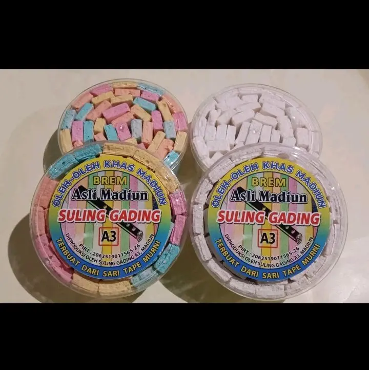 Brem aneka  Rasa buah Snack
