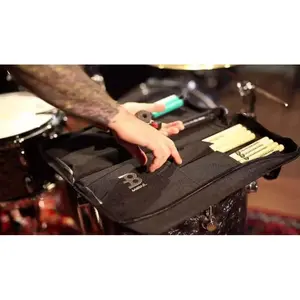 Meinl Tas Drum Stick Organizer Hitam dengan Desain Ergonomis untuk Perlengkapan Drum Anda