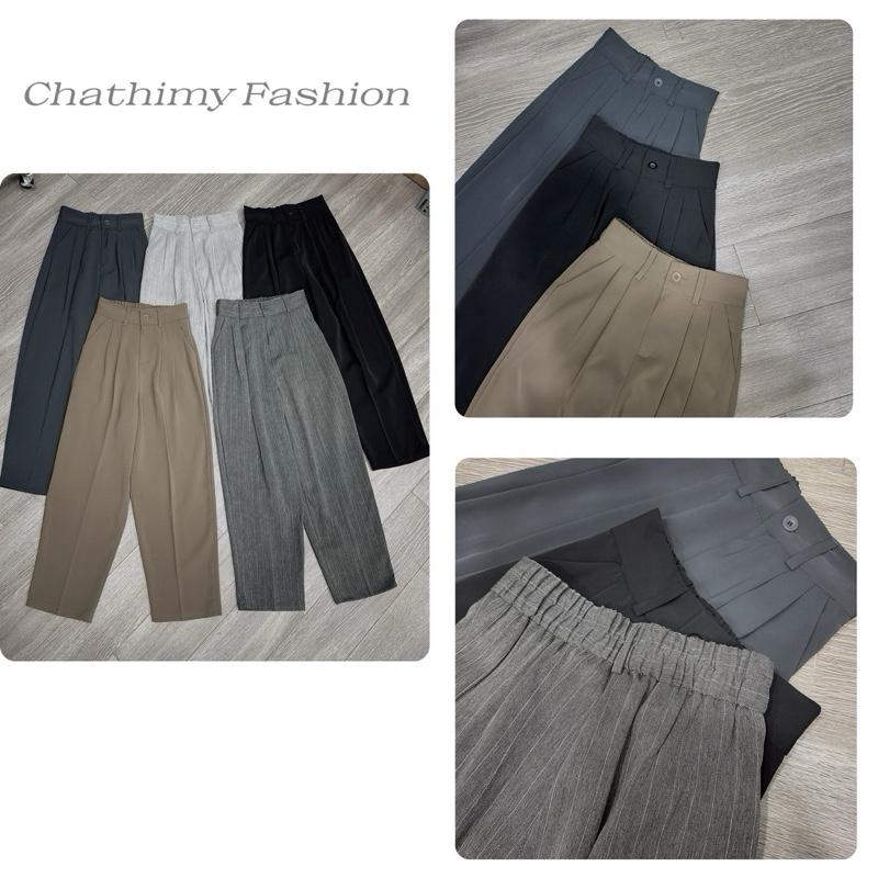 Quần Baggy Chun Sau Khoá Trước Dành Cho Nấm Lùn Chất Vải Gold Nhật [Mã 05] quan suong