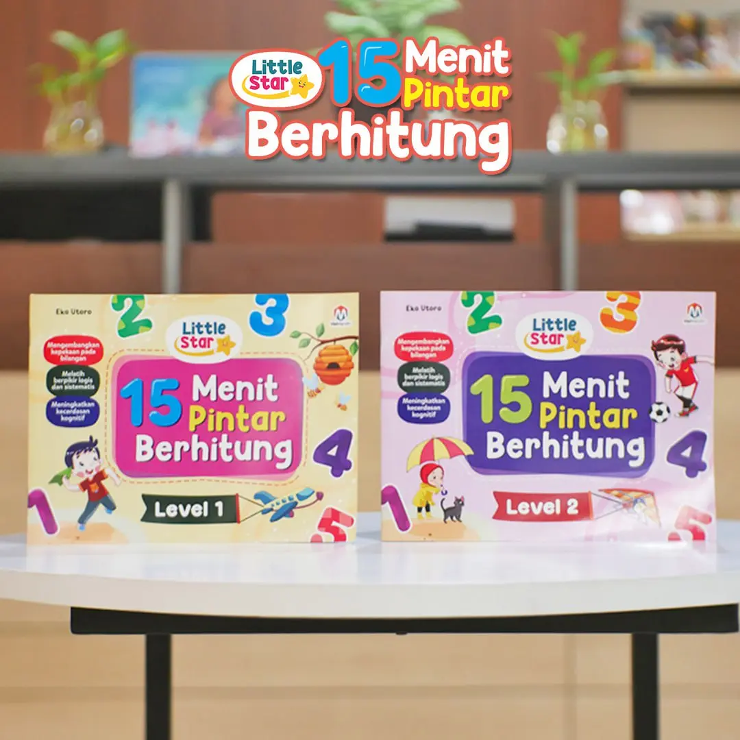 Buku Anak LITTLE STAR 15 MENIT PINTAR BERHITUNG -  Ziyad Books