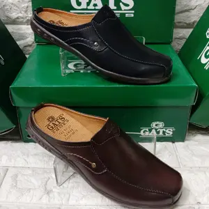 Sepatu sandal selop kulit GATS NB 003 terbaru original