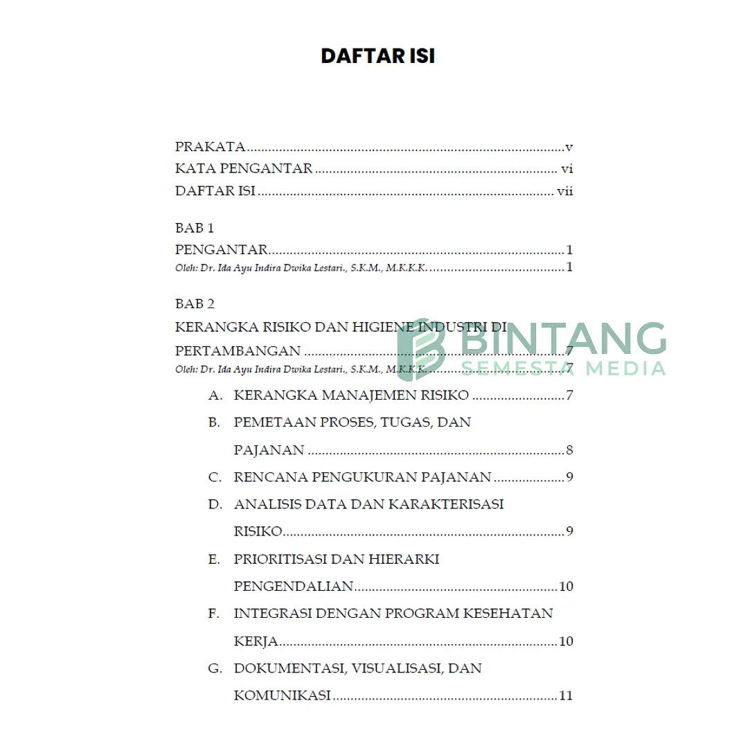 Analisis Risiko Kesehatan Kerja dan Penyakit Akibat Kerja pada Pekerja Tambang