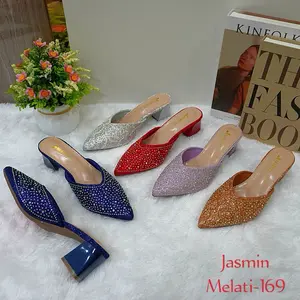 Nadette Sepatu Pengantin brokat cantik dan mewah : JASMIN