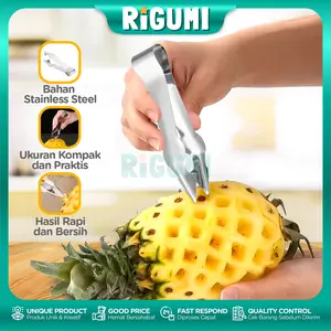 CAPITAN MATA NANAS - Alat Pencabut Mata Nanas Stainless Steel