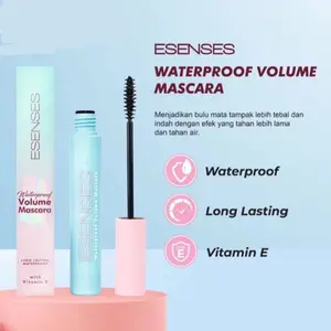 ESENSES Waterproof Mascara & Eyeliner 8ml | Mascara Tahan Air