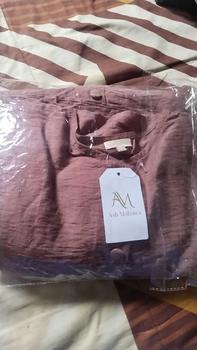 Product Review of Dress Lunna Dress Mahaira Premium Bahan Polo Linen Katun Premium Dress Wanita Muslim Dewasa Mewah  Pesta Elegant Gamis Kondangan Gaun Hitam Rayon Midi Navy Remaja Panjang Crinkle Basic Airflow from A**. n**a 0