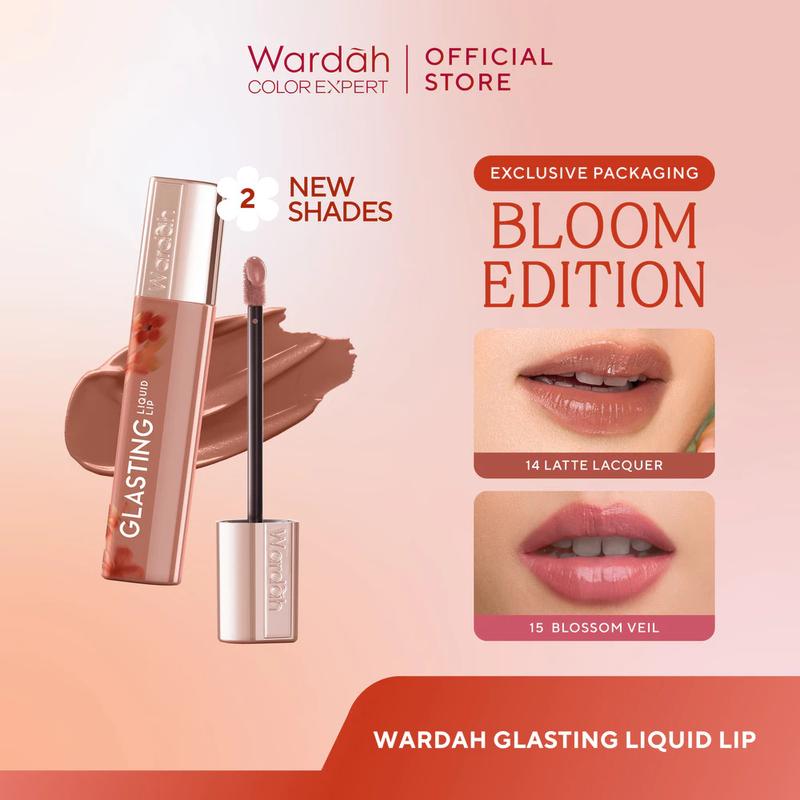 New ! Wardah Glasting Liquid Lip 3,5 gr 0