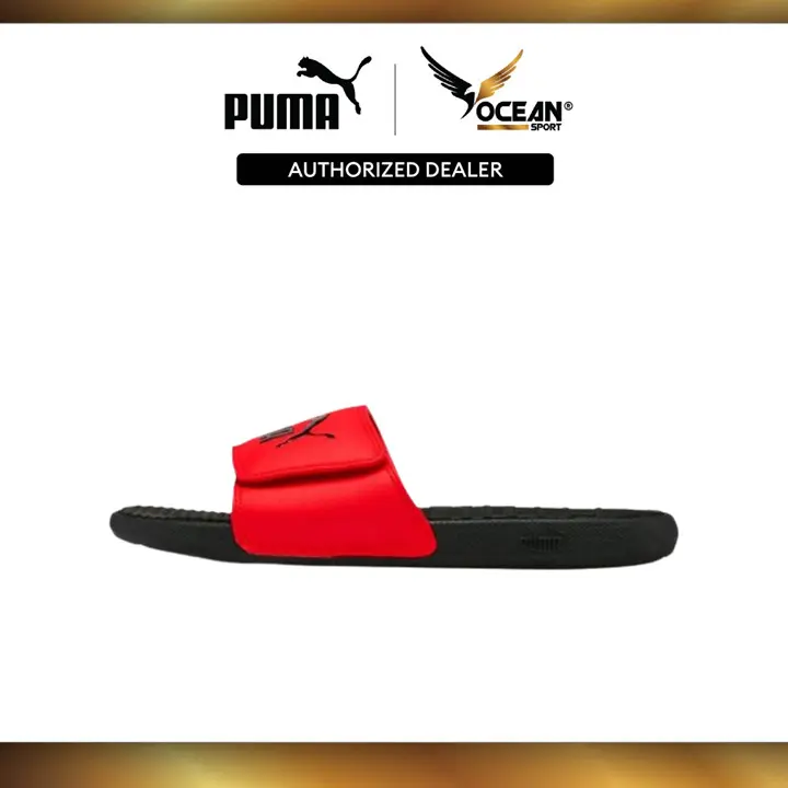 Puma Cool Cat V Puma Black-High Risk Red Slippers 37104404