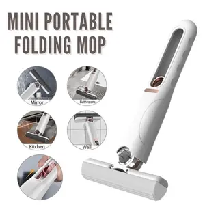 Alat Pembersih Ruangan Home Car Portable Mini Mop / Alat Pel Mini Portable Lipat Multifungsi