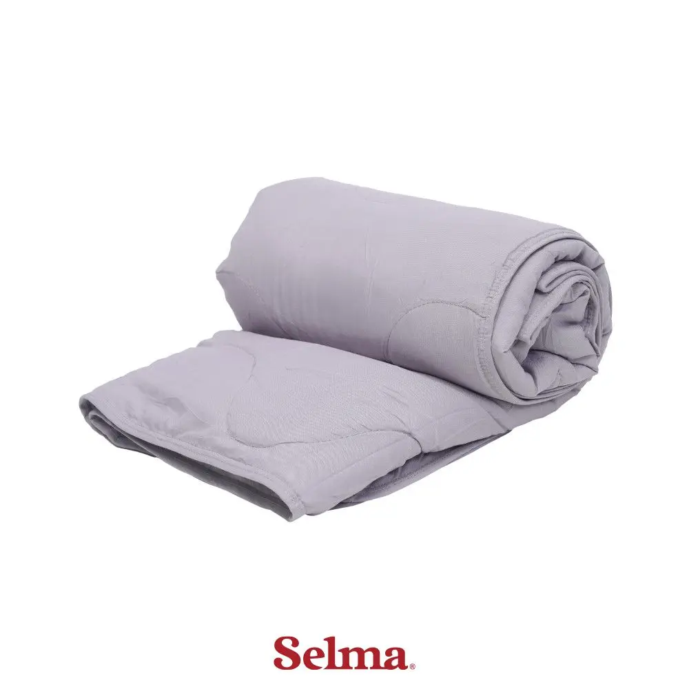 Selma 140x200 cm Starly Quilt Insert Polyester - Abu-Abu Isi Duvet Inner Quilt Insert Selimut Lapisan Duvet