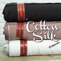 Gambar HijabersTex 1/2 Meter Kain COTTON SILK Katun dari HijabersTex Kota Administrasi Jakarta Timur 1 Tokopedia