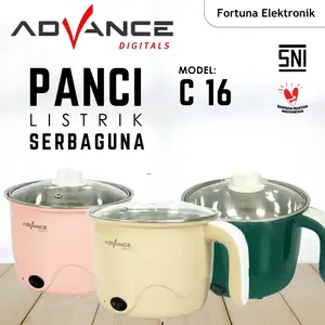 Advance Multi Cooker 18 Cm C 16 - Panci listrik Serba Guna 1.5 Liter