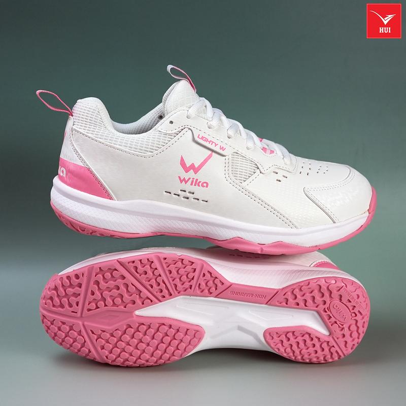 Giày thể thao Wika Maru đa năng cầu lông, bóng bàn, bóng chuyền, chạy bộ siêu êm Tặng [Bình xịt khử mùi + Tất dệt kim] Sneaker Sport Cao Su Tập Bóng Chuyền