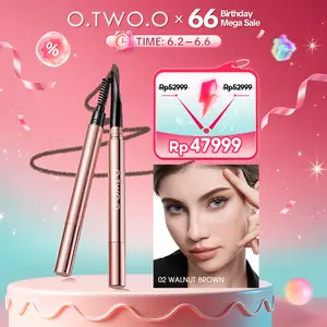 O.TWO.O Haute Sculpting Machete Brow Pencil Machete Refill For Sketching Silky Lines Natural Color Development Silky Mist Wild Eyebrow