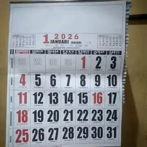 KALENDER JUMBO 2026 (50x65 cm)