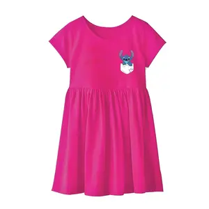 Dress Anak Perempuan 3-12 Tahun STITCH Bahan Adem Fashion