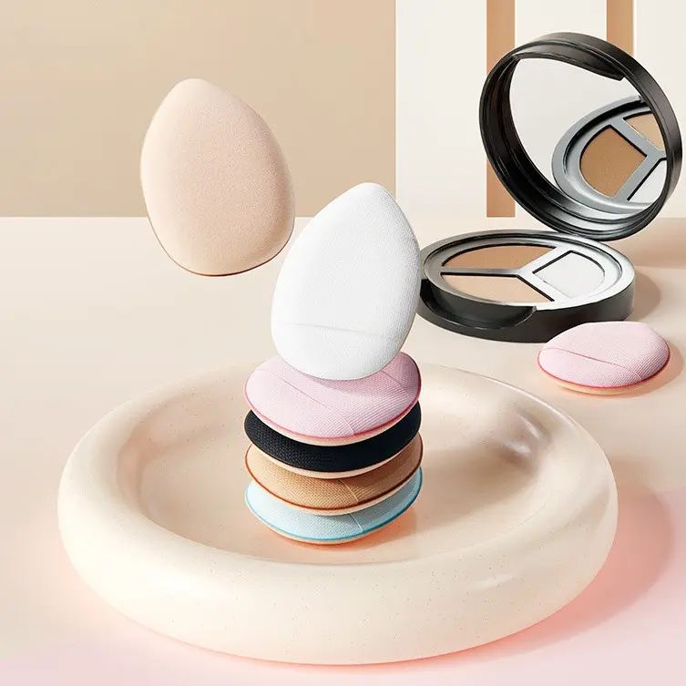 Mini Finger Sponge Puff / Spons Mini untuk Concealer dan Foundation / Mini Face Puff Sangat Halus