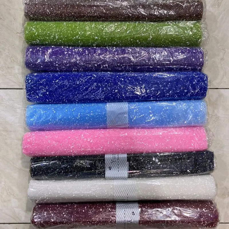1 ROLL Tile Salju Pembungkus Buket 4 yard (Harga Satu Rol)