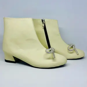 boot anak perempuan import dengan Variasi Cantik Rusa Putih Kekinian SZ 26-35 Sepatu Fashion