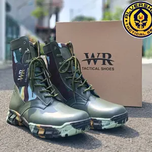 Sepatu Pdl Loreng Brimob Model Jatah Pembagian WR Tactical
