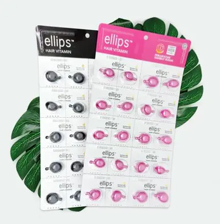 SUSY KOSMETIK - ELLIPS HAIR VITAMIN STRIPS ISI 20PC - VITAMIN RAMBUT ELLIPS ISI 20PC