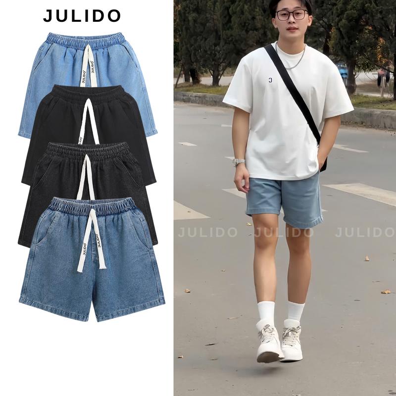 Combo 2 quần short jean JULIDO chất liệu jean mềm mại thoáng mát_ QB42