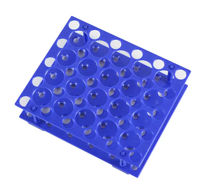 Centrifuge Tube Rack for 10ml/15ml/50ml Laboratory Plastic Tube Rack Holder Size Large 50-well