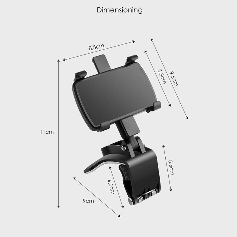 Product Introduction of Universal Dudukan Telepon Dasbor Mobil Car Phone Holder Dudukan HP Tersedia Untuk Ponsel Ukuran 3 - 7 inci Dudukan Telepon Snap-On Mudah Dipasang Dan Dihapus 33
