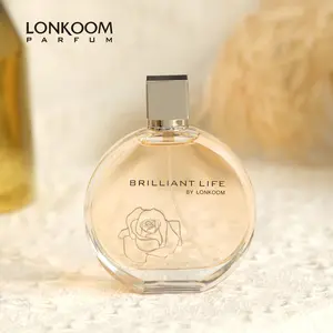LONKOOM Parfum Pria Wanita Wangi Language Brilliant Life 100ml EDP Tahan Lama Dengan Box