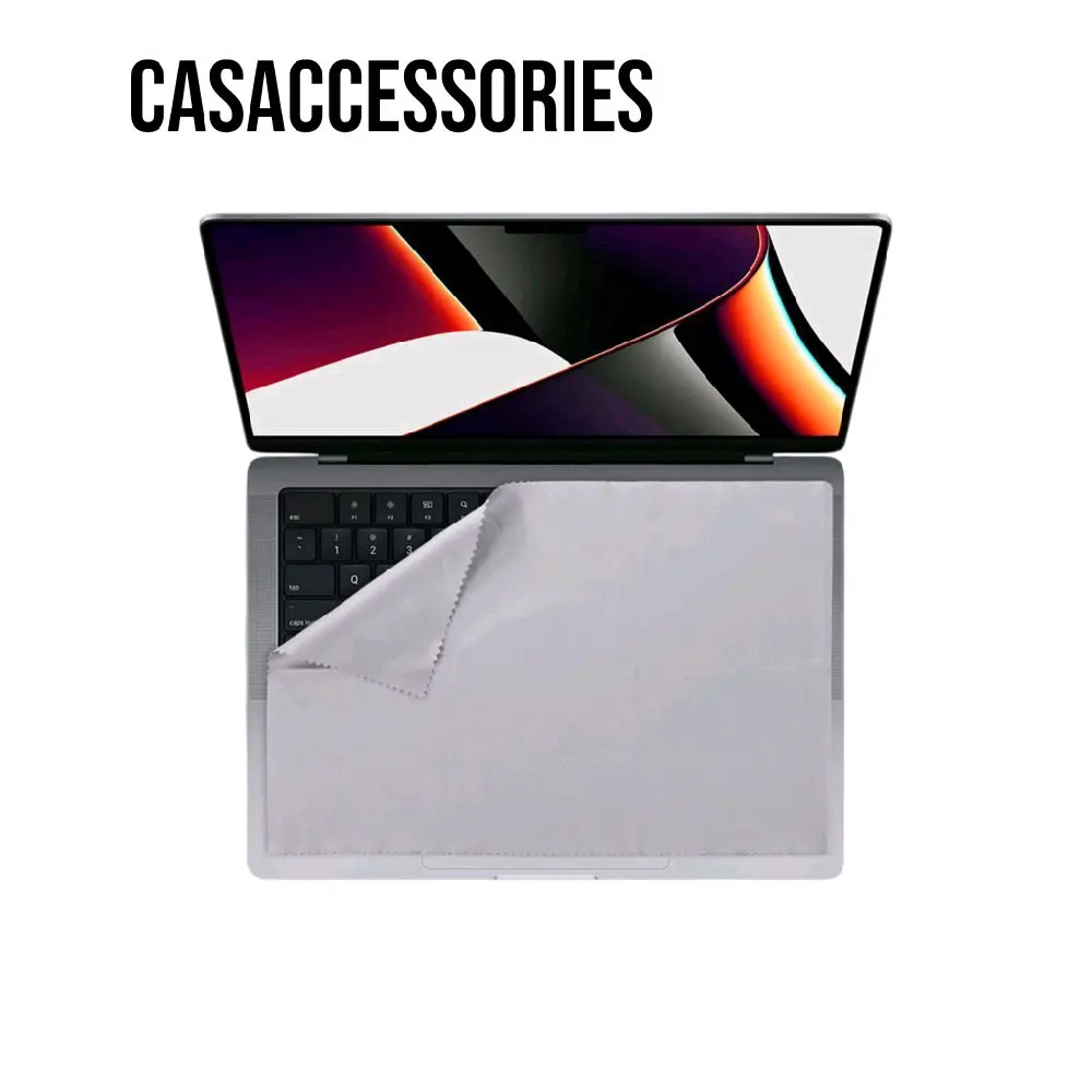 Kain Keyboard Laptop Cover Lap Cleaning Cloth Microfiber - E-02 - Gray -  Casaccessories