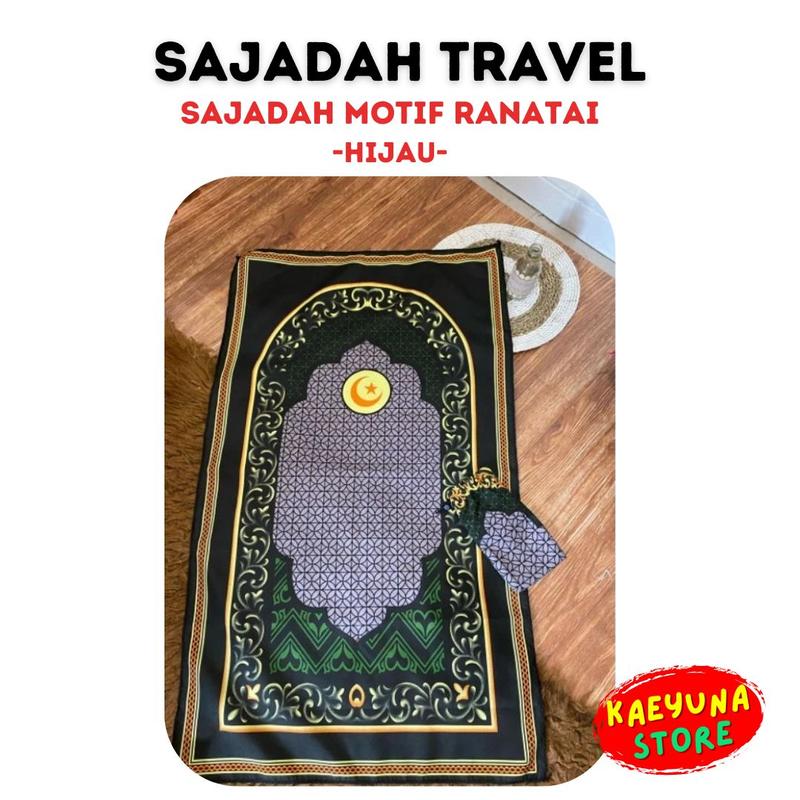 Sajadah Travel Mini Pouch Souvenir Umroh Haji Rantai Series 4