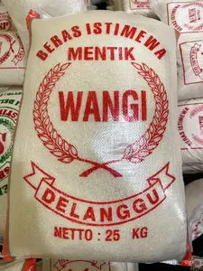 Beras 25 Kg Mentik Wangi Premium Delanggu Tanpa Pemutih & Pengawet Rasa Jelas Pulen Empuk Wangi Semerbak
