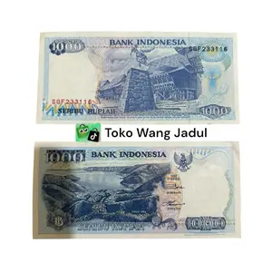 Koleksi uang kuno 1k tahun 1992 kondisi baru