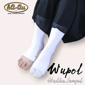 [TERMURAH] Kaos Kaki Wudhu Jempol/Wupol merk kQ-Qu Muslim Umroh