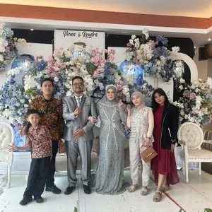 JASMINE WEDDING DRESS  MARMAID HELTER NECK CERUTY PREMIUM KASUAL DAN FORMAL