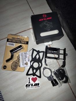 Product Review of Paket GUB P30 Phone Holder + Bracket Spion MOTOWOLF ORIGINAL holder hp spion from M** A**f 0