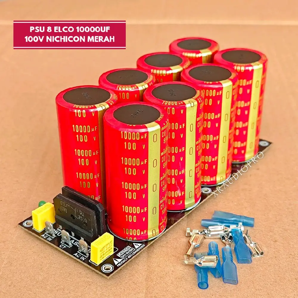 PSU elco Nichicon Merah 10000uf 100V siap pakai
