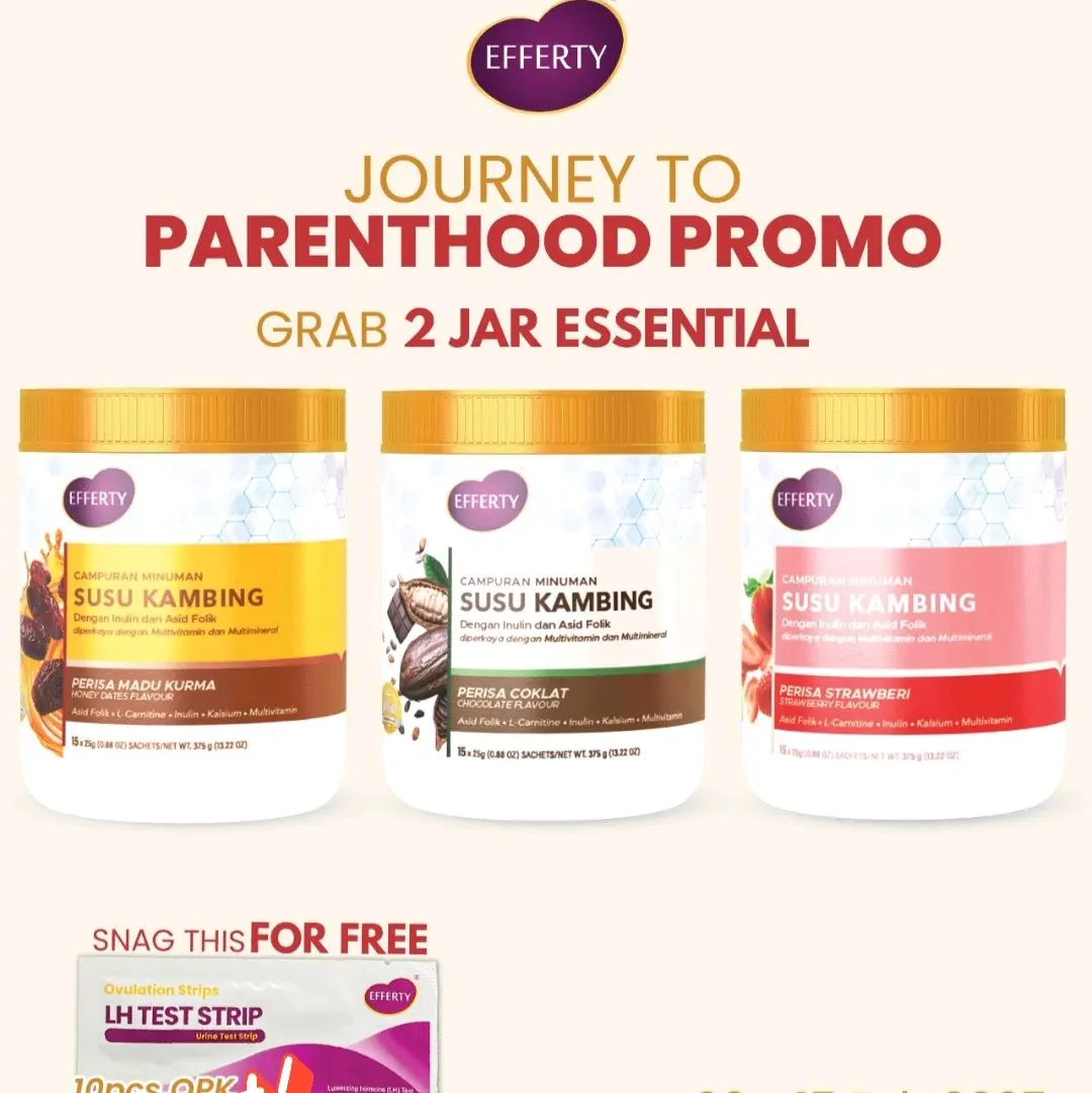 Efferty Taro Choc Strawberry Honey Dates Supplement Promotion