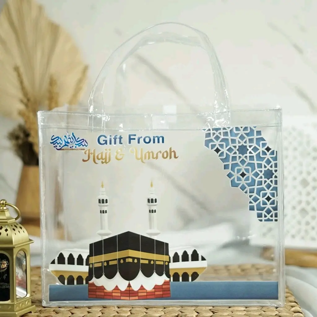 Tas Mika Haji Umroh Sedang Gift Oleh oleh Souvenir Parcel Idul Adha Bingkisan Hadiah