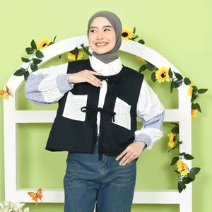 Loamor Lilu Vest Tops - Outer Tali - Rompi Wanita - Outer Vest Kekinian