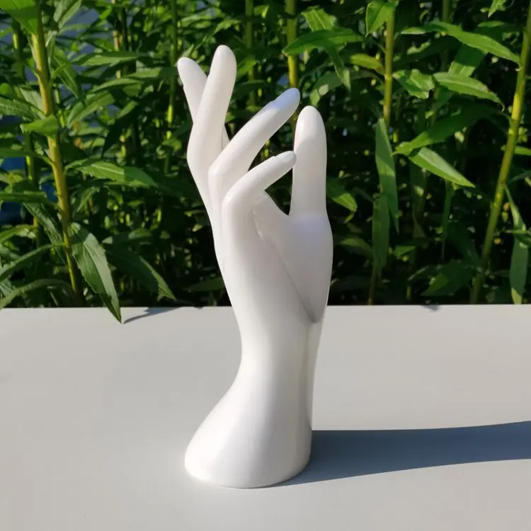 Tangan Manekin Plastik Mannequin Tangan Display Tangan Untuk Cincin Display